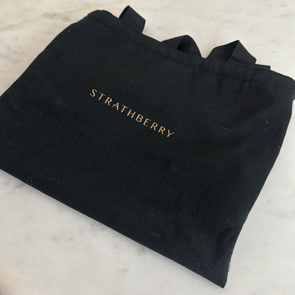 NWT Strathberry East West Mini in Vanilla and Sundress Yellow - Picture 4 of 5